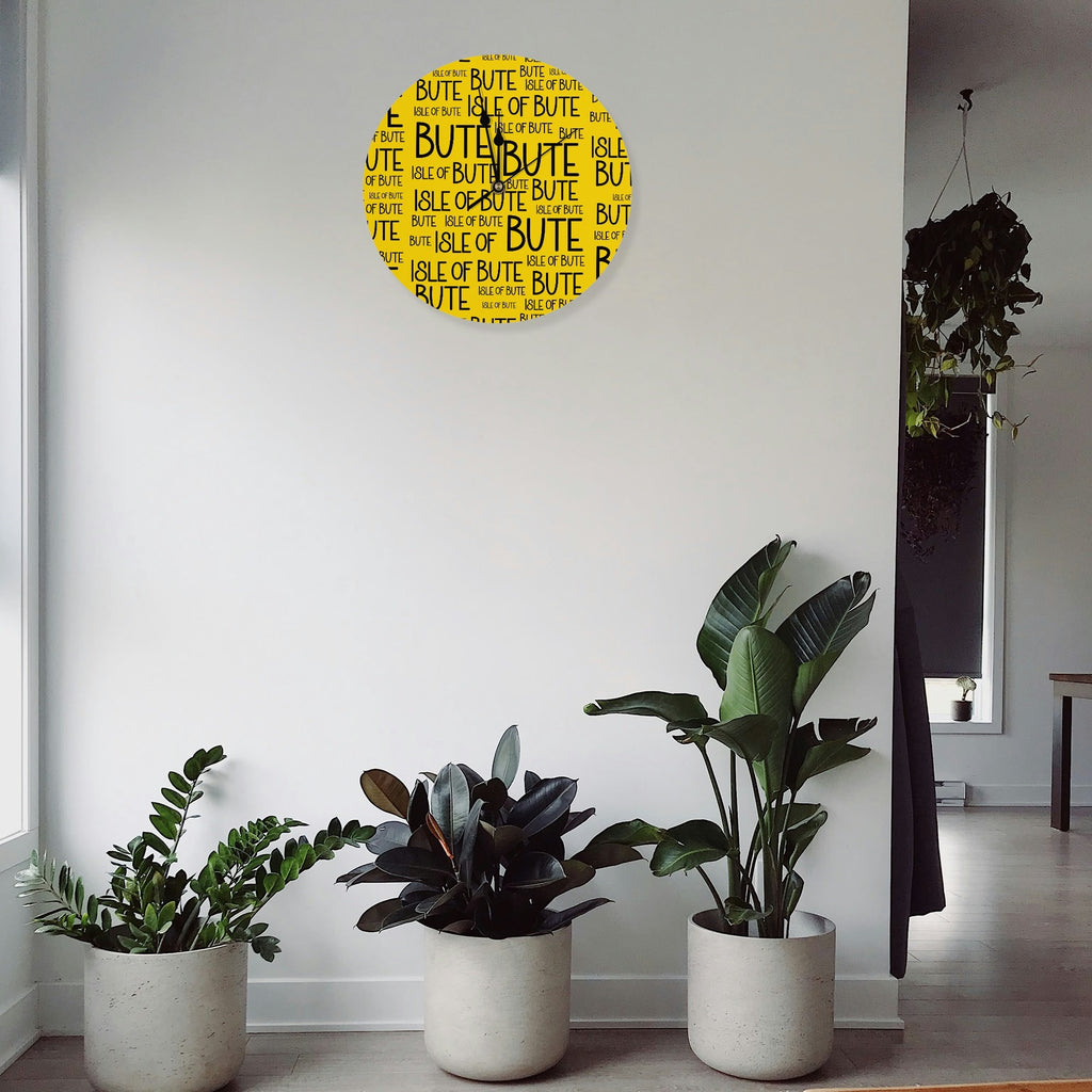Isle of Bute - Wall Clock - Free p&p Worldwide