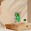 Isle of Bute Night Light with Wood Base - FREE p&p Worldwide
