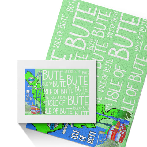 Isle of Bute Picture Puzzle Jigsaw (500 Pcs)  - Free p&p Worldwide