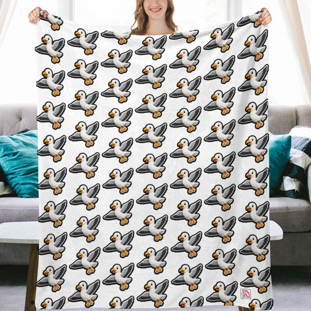 Ultra-Soft Flannel Blanket Multiple Sizes