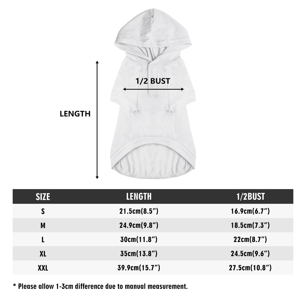 Isle of Bute - 4 Legs Outfit Pet Pullover Small/Med Hood*e - Free p&p Worldwide