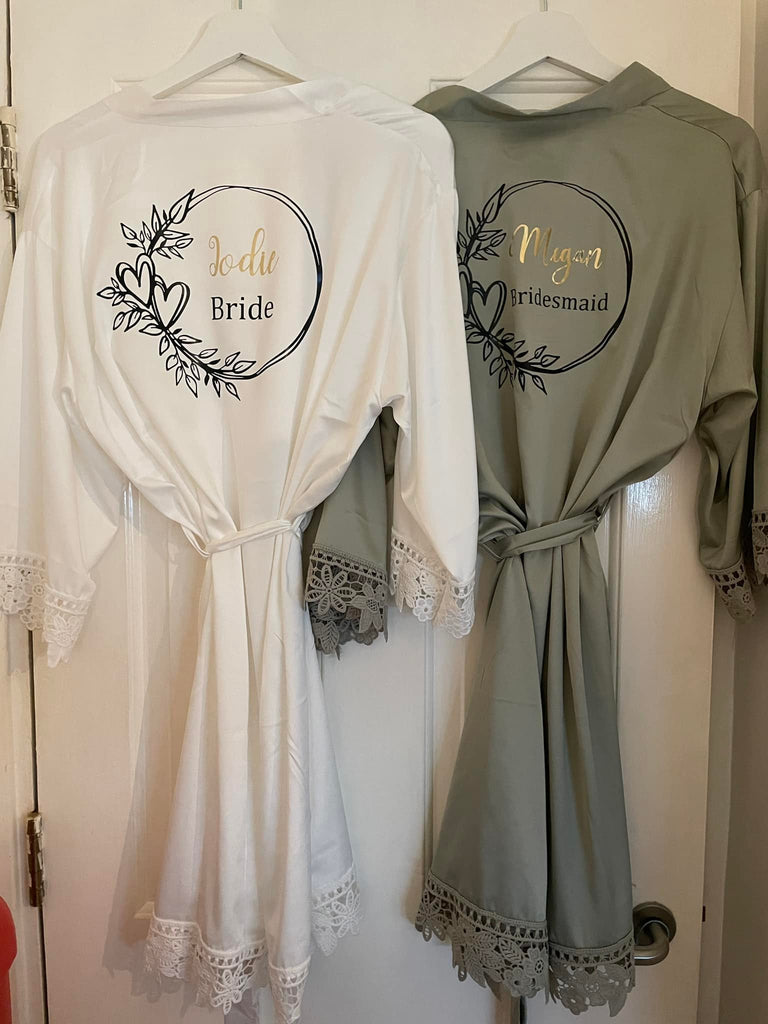 Wedding & hen Dressing gowns