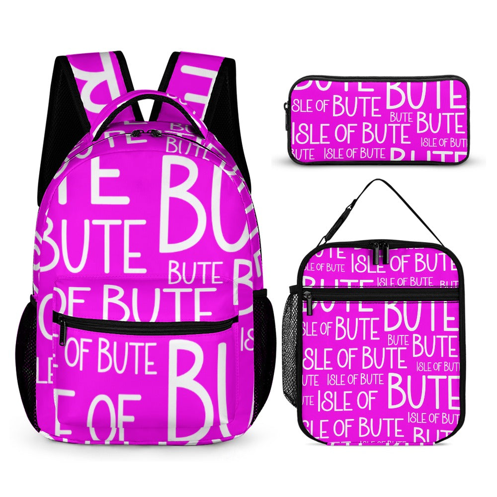 Isle of Bute Medium size Backpack/Lunch Bag/Cosmetic-Pencil Case - Free p&p Worldwide
