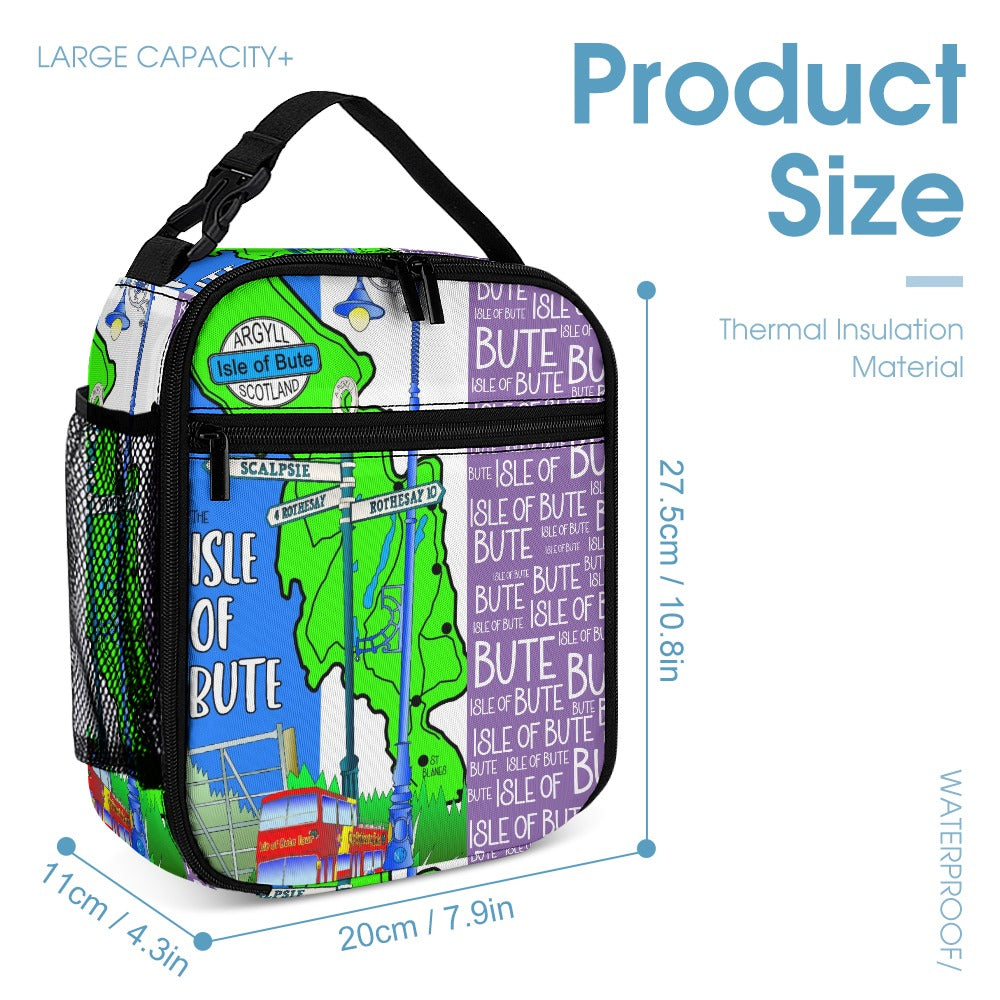 Isle of Bute Medium size Backpack/Lunch Bag/Cosmetic-Pencil Case - Free p&p Worldwide