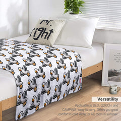 Ultra-Soft Flannel Blanket Multiple Sizes