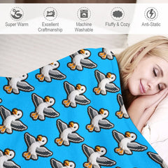 Ultra-Soft Flannel Blanket Multiple Sizes