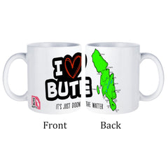 I Love Bute Mug | Isle of Bute Scottish Gift