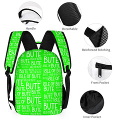 Isle of Bute Medium size Backpack/Lunch Bag/Cosmetic-Pencil Case - Free p&p Worldwide