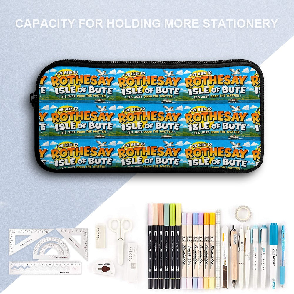 Isle of Bute Medium size Backpack/Lunch Bag/Cosmetic-Pencil Case - Free p&p Worldwide
