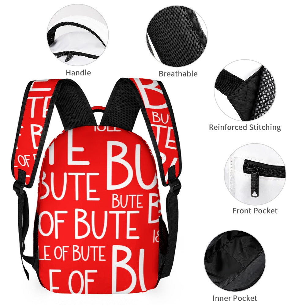 Isle of Bute Medium size Backpack/Lunch Bag/Cosmetic-Pencil Case - Free p&p Worldwide