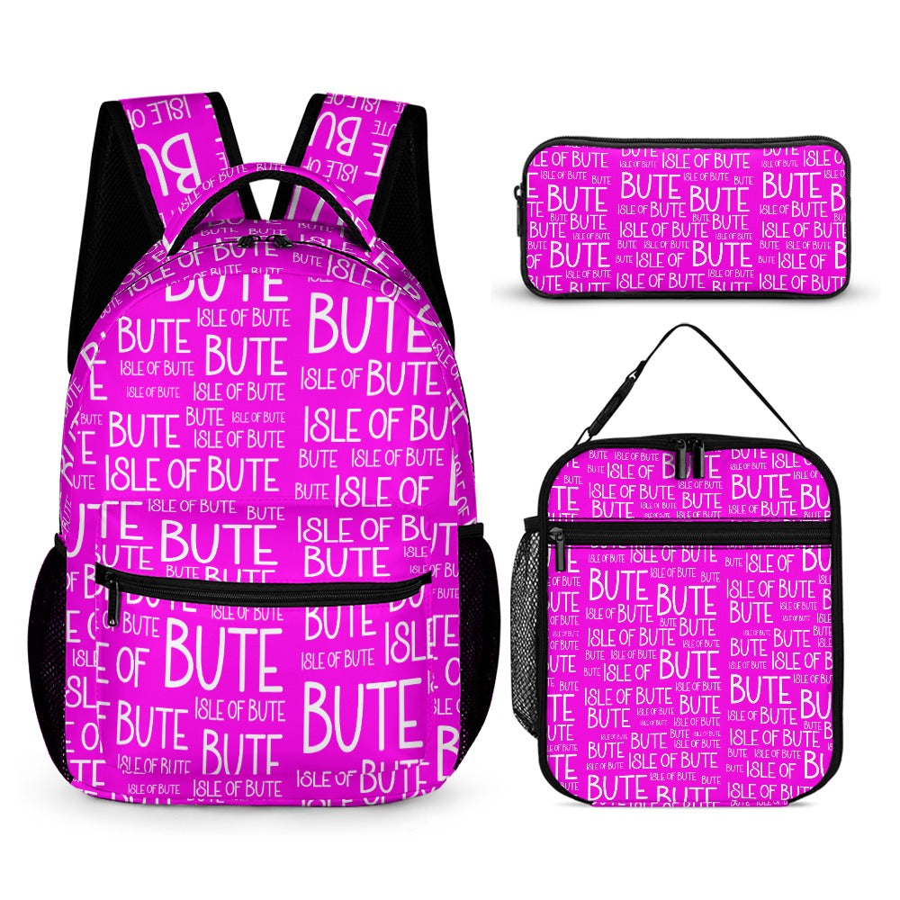 Isle of Bute Medium size Backpack/Lunch Bag/Cosmetic-Pencil Case - Free p&p Worldwide