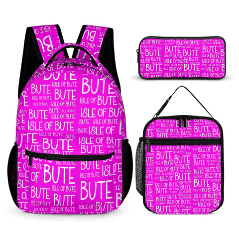 Isle of Bute Medium size Backpack/Lunch Bag/Cosmetic-Pencil Case - Free p&p Worldwide
