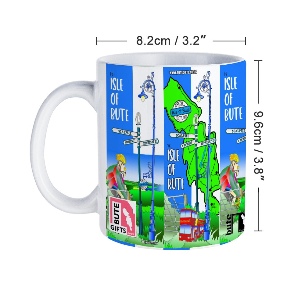 Isle of Bute Mug | Colourful Scottish Island Gift