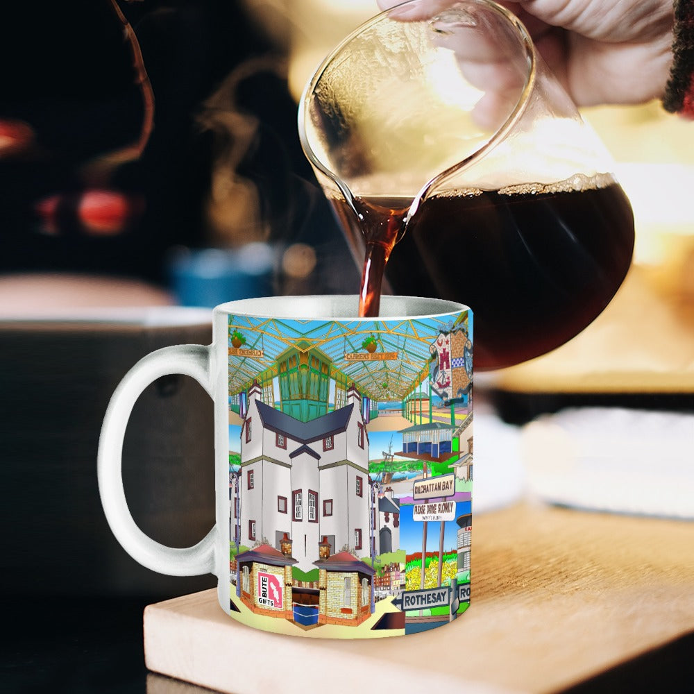 Rothesay Town Mug | Isle of Bute Scottish Gift