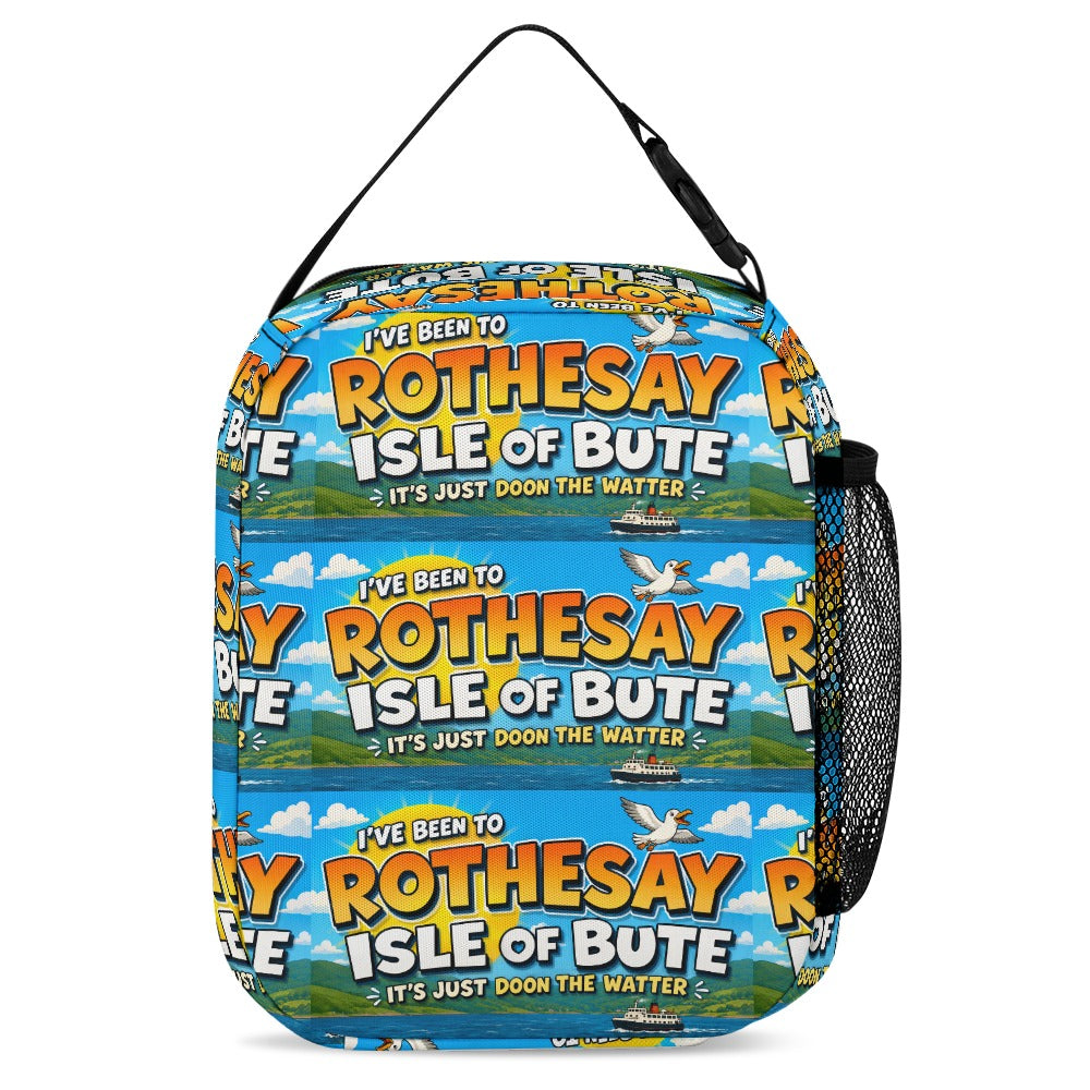Isle of Bute Medium size Backpack/Lunch Bag/Cosmetic-Pencil Case - Free p&p Worldwide