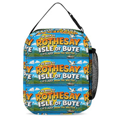 Isle of Bute Medium size Backpack/Lunch Bag/Cosmetic-Pencil Case - Free p&p Worldwide