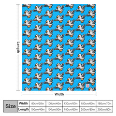 Ultra-Soft Flannel Blanket Multiple Sizes