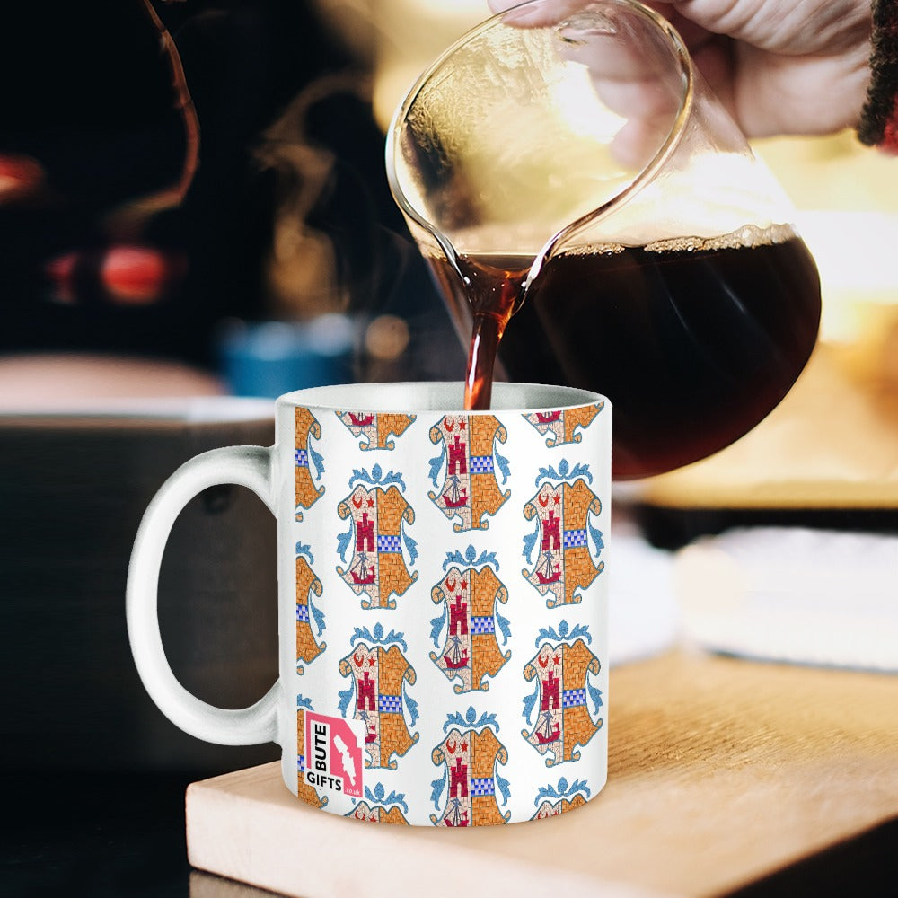 Isle of Bute Coat of Arms Mug | Colourful Scottish Gift