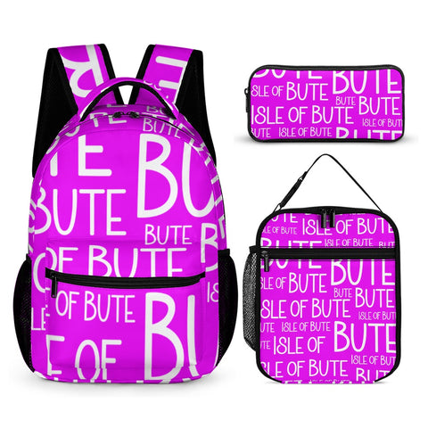 Isle of Bute Medium size Backpack/Lunch Bag/Cosmetic-Pencil Case - Free p&p Worldwide