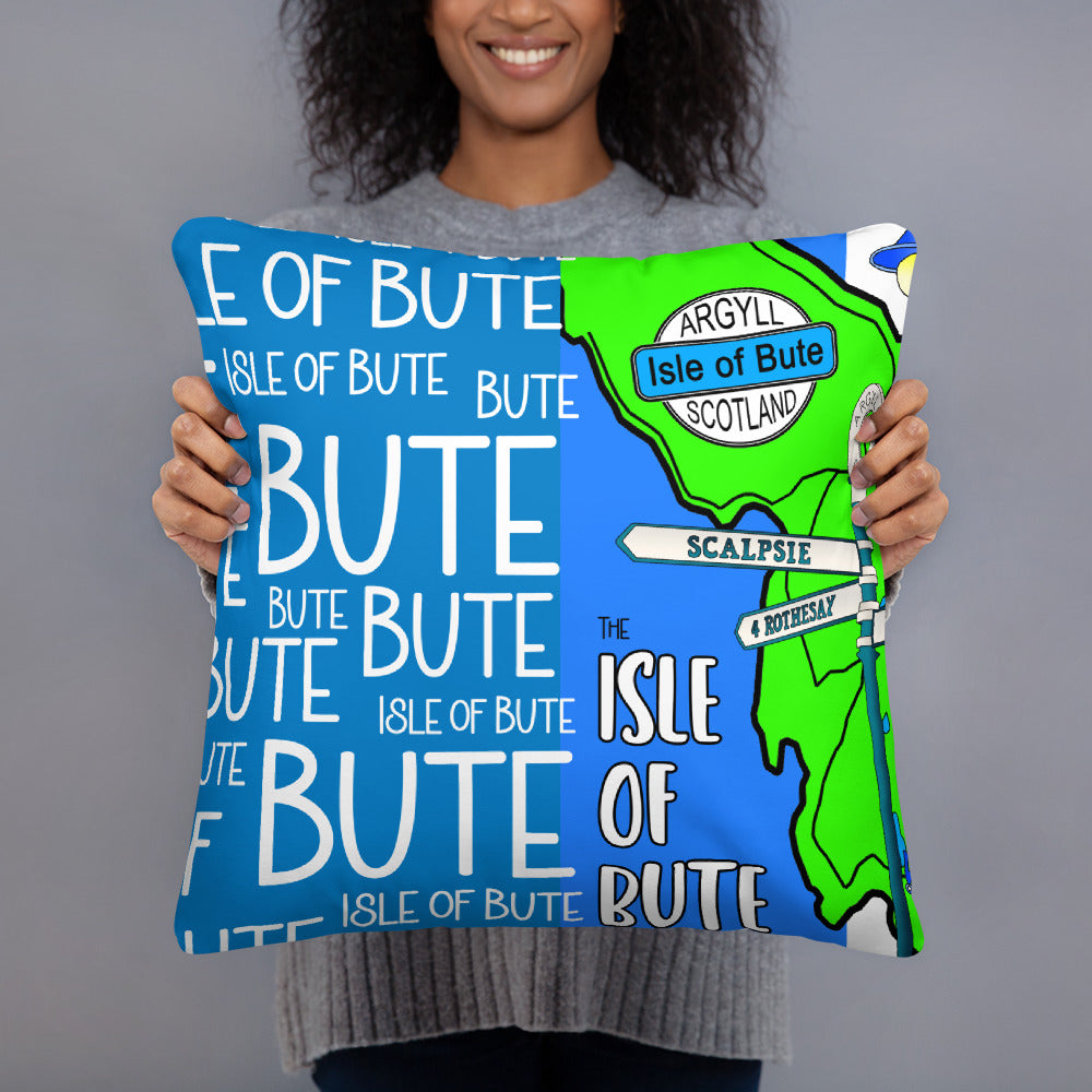 Isle of Bute Cushion - Free p&p Worldwide
