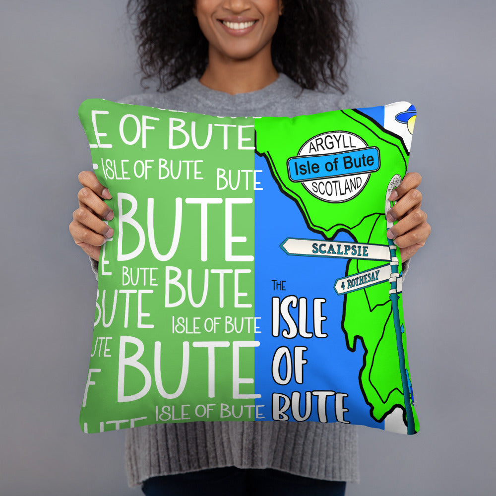 Isle of Bute Cushion - Free p&p Worldwide