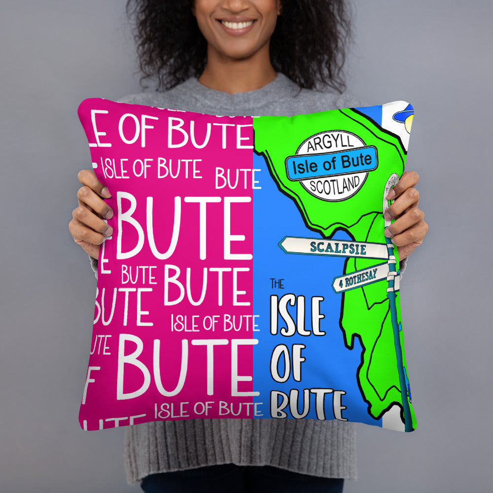 Isle of Bute Cushion - Free p&p Worldwide