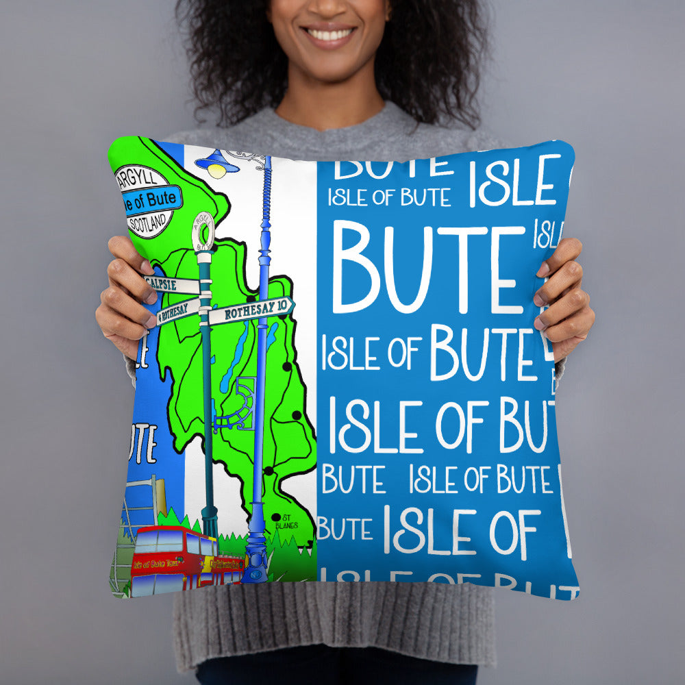 Isle of Bute Cushion - Free p&p Worldwide