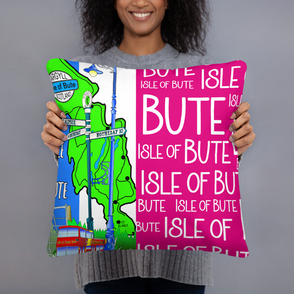 Isle of Bute Cushion - Free p&p Worldwide