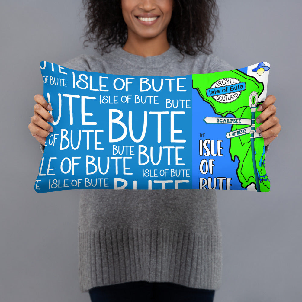 Isle of Bute Cushion - Free p&p Worldwide