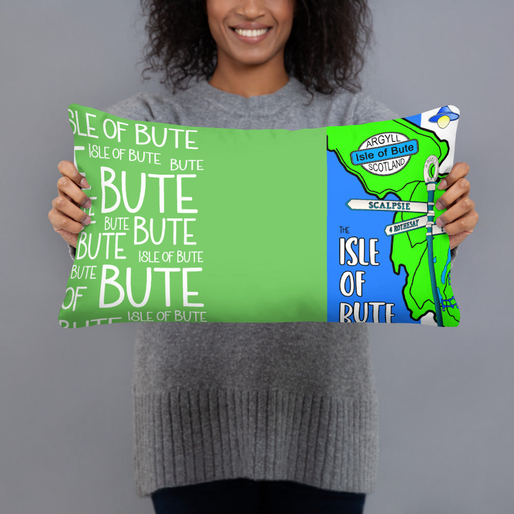 Isle of Bute Cushion - Free p&p Worldwide