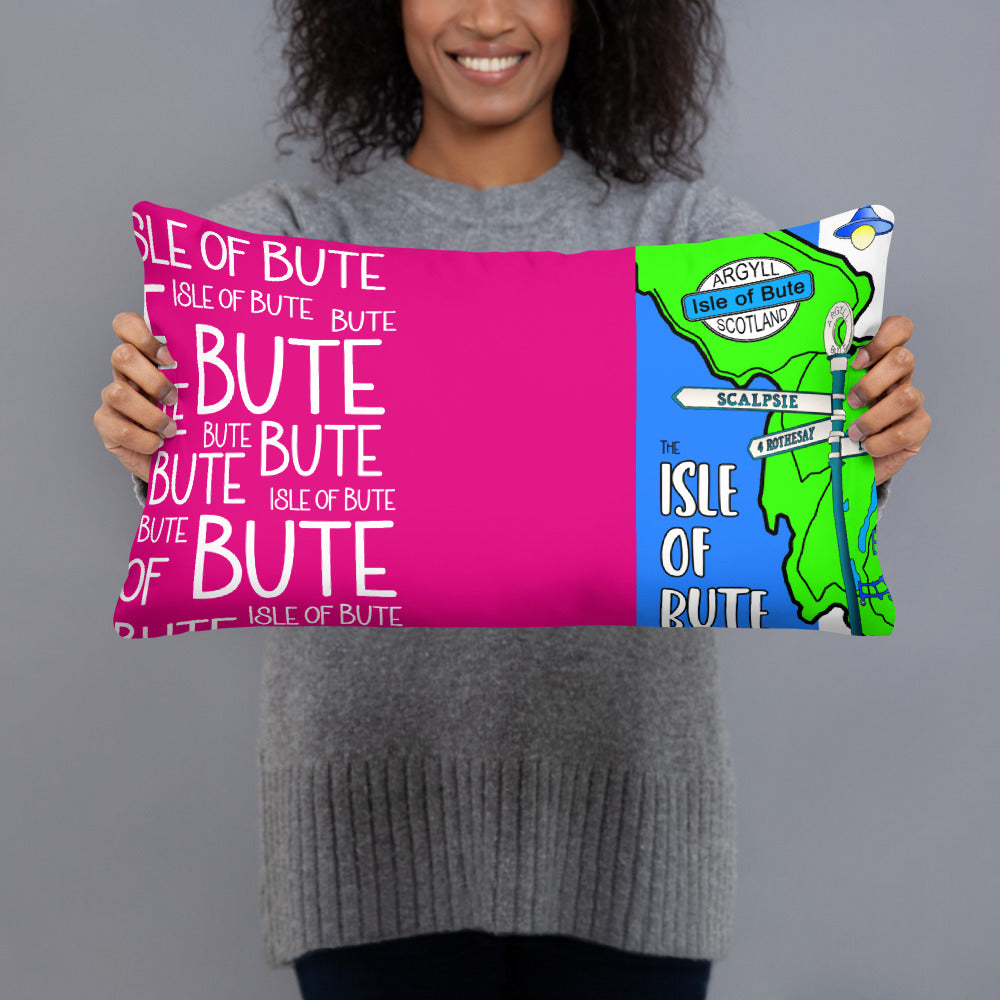 Isle of Bute Cushion - Free p&p Worldwide