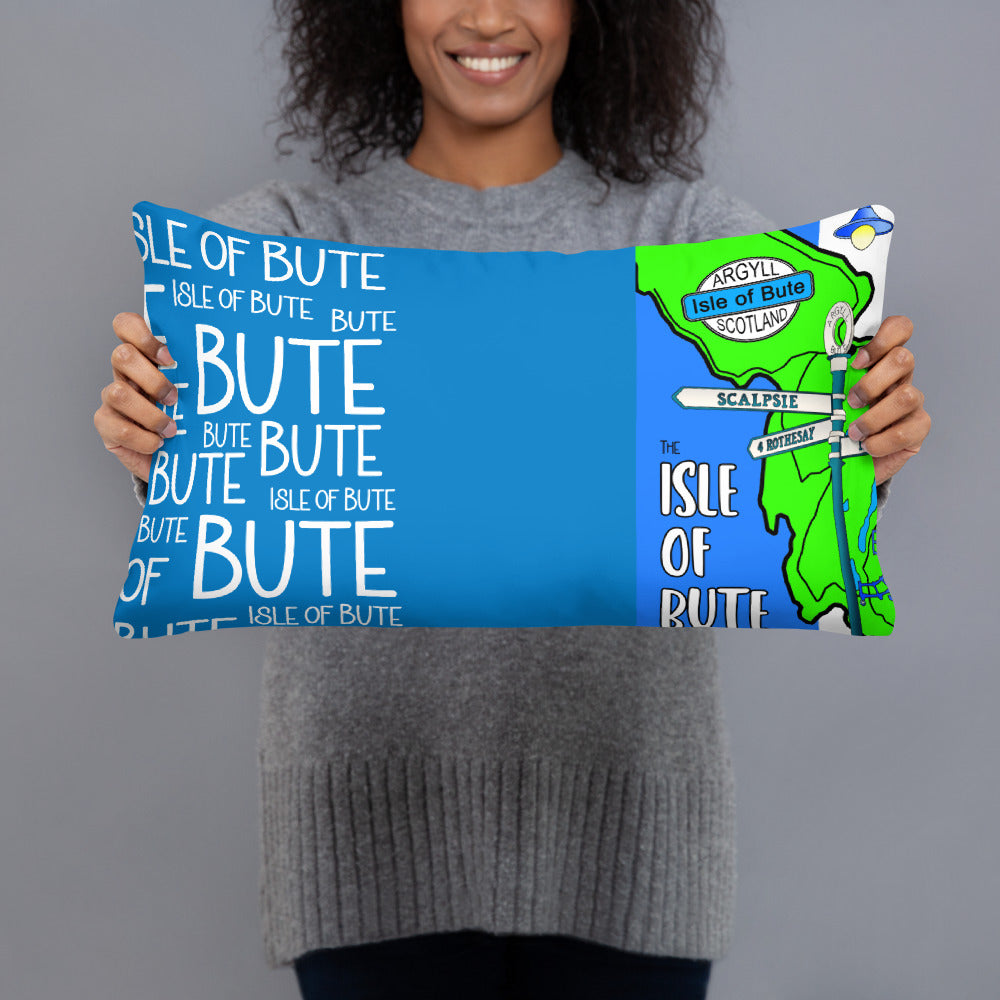 Isle of Bute Cushion - Free p&p Worldwide
