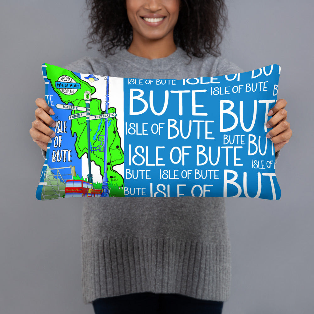Isle of Bute Cushion - Free p&p Worldwide