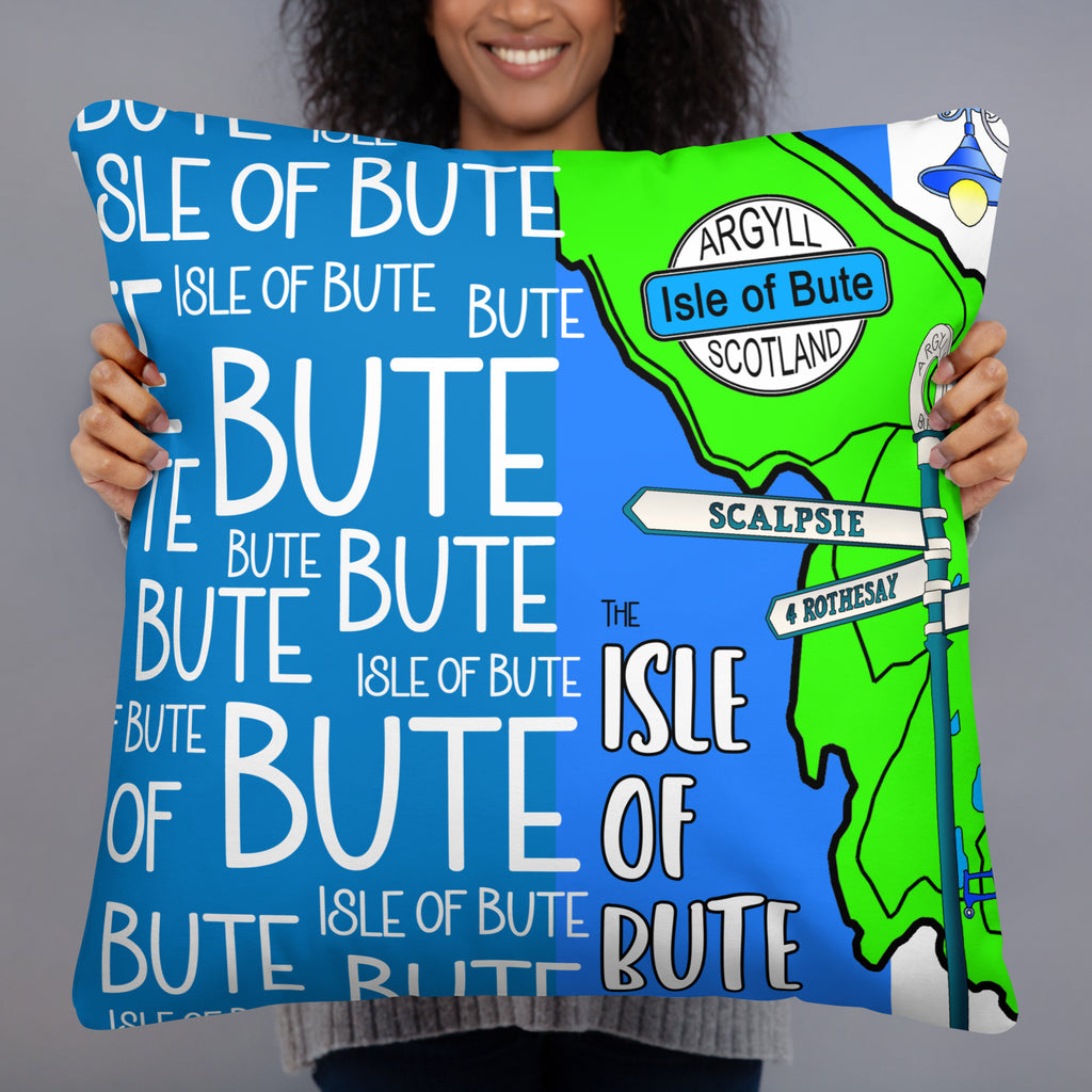 Isle of Bute Cushion - Free p&p Worldwide
