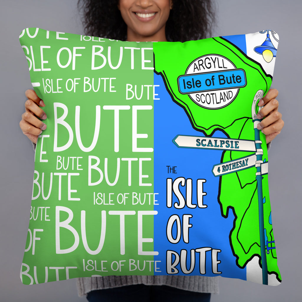 Isle of Bute Cushion - Free p&p Worldwide