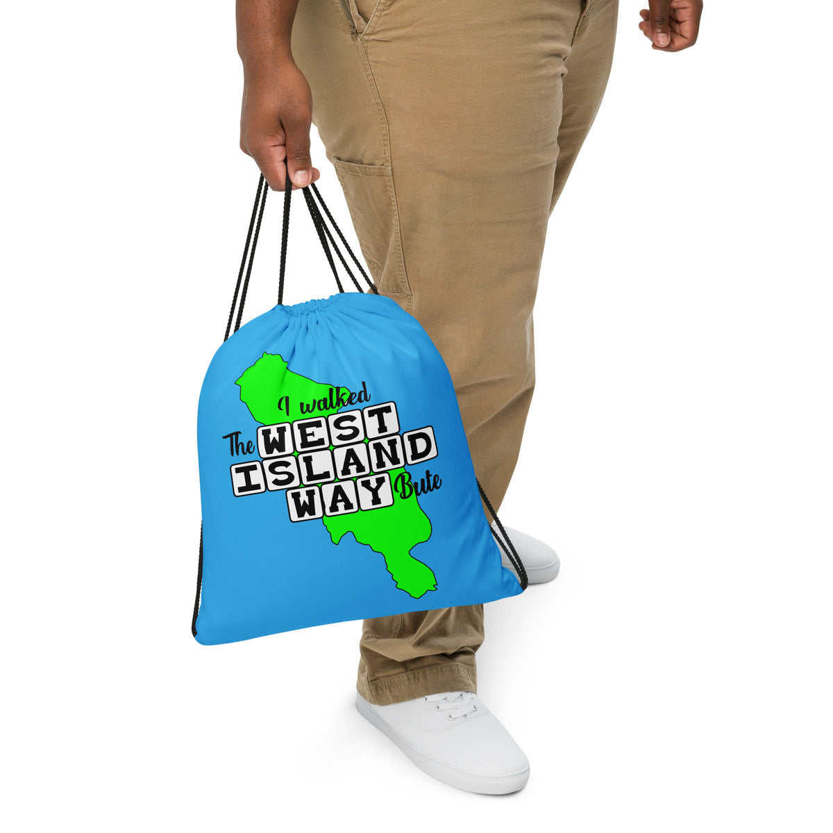 West Island Way Drawstring bag - FREE p&p Worldwide