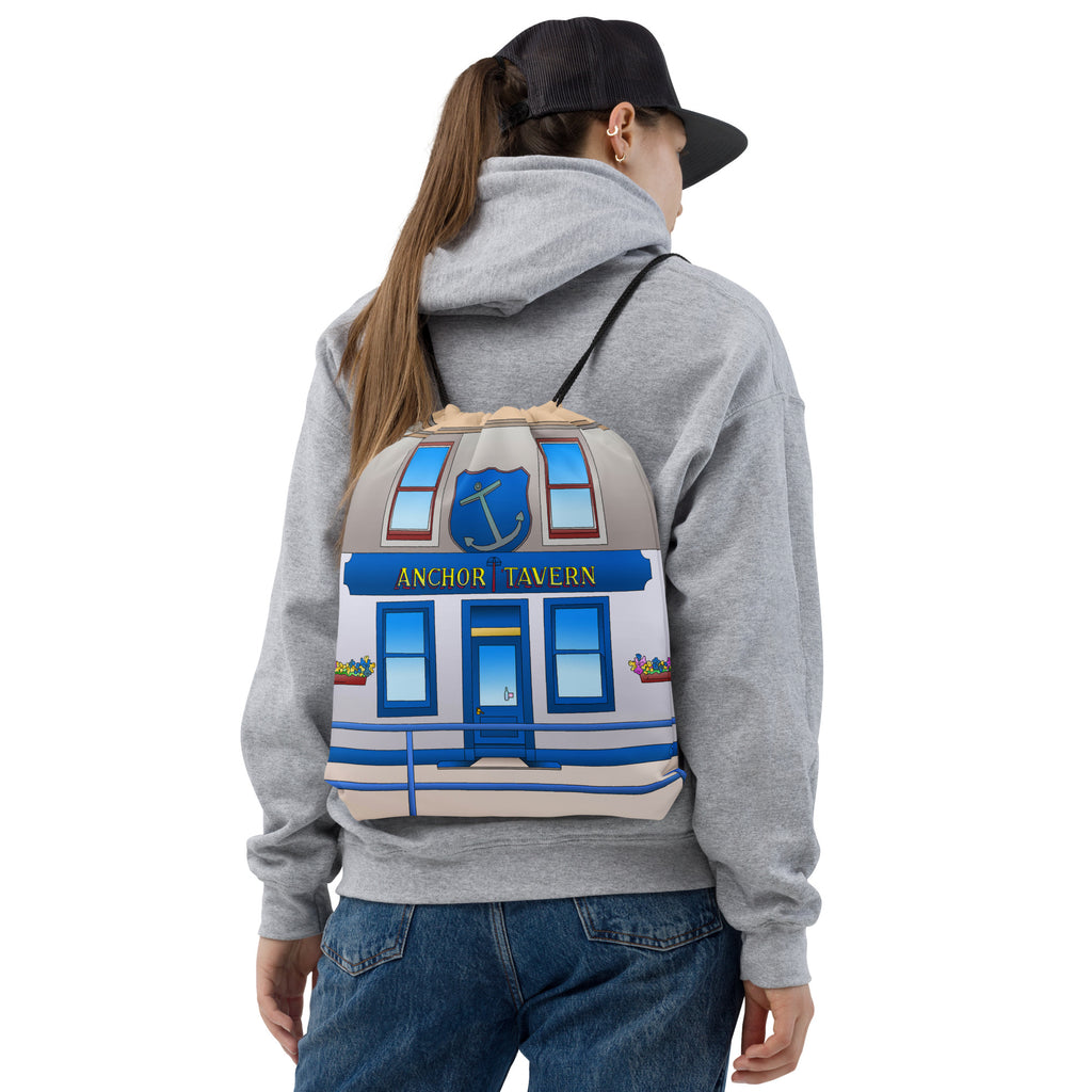 Isle of Bute Drawstring bag  - The Anchor - FREE p&p Worldwide
