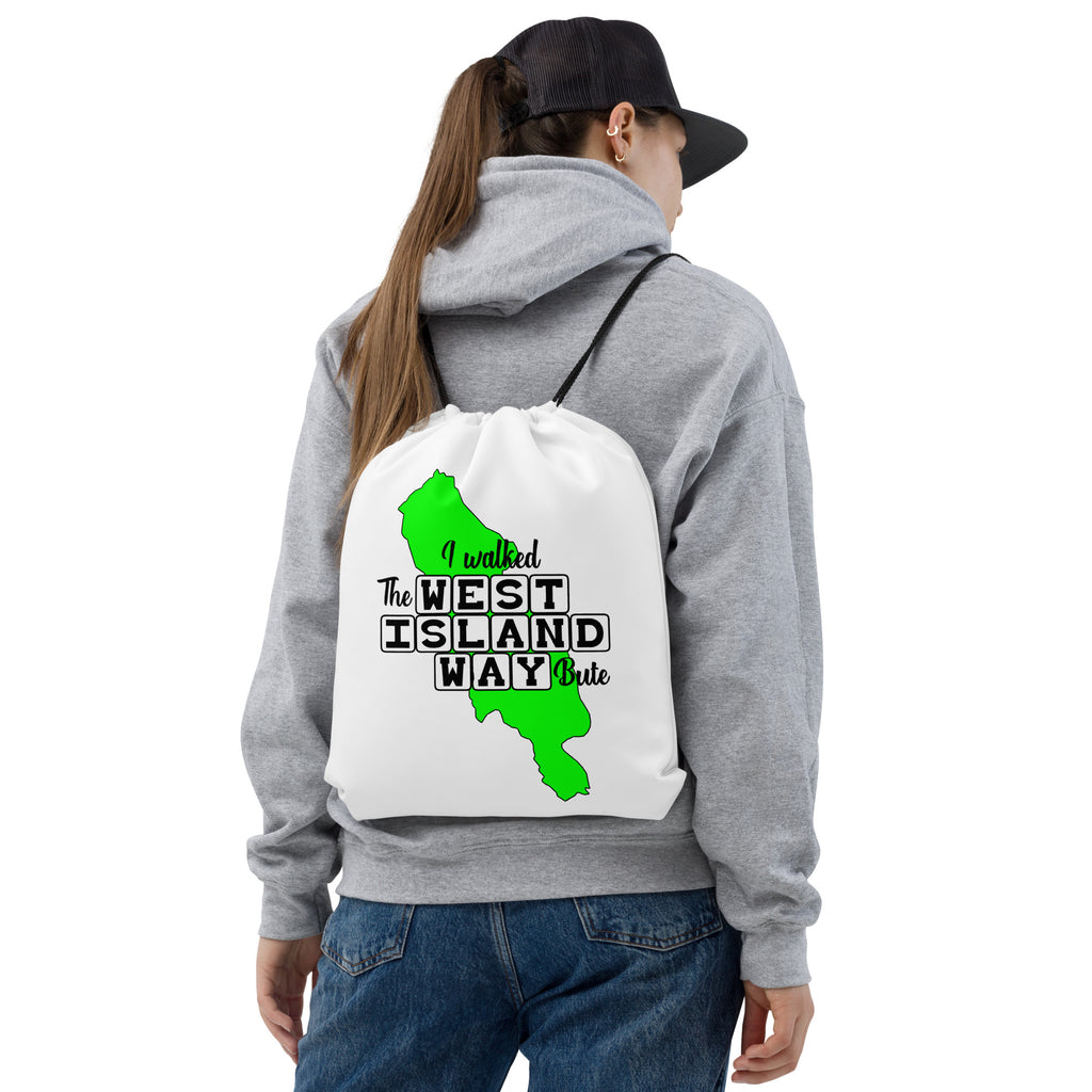 West Island Way Drawstring bag - FREE p&p Worldwide