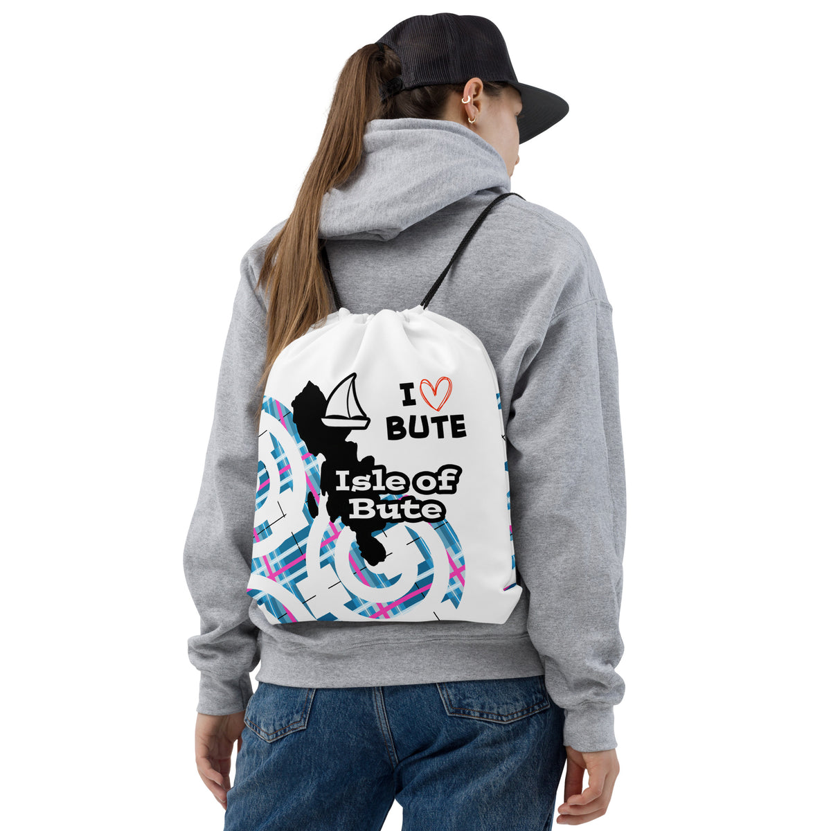 Isle of Bute Drawstring bag #1 - FREE p&p Worldwide