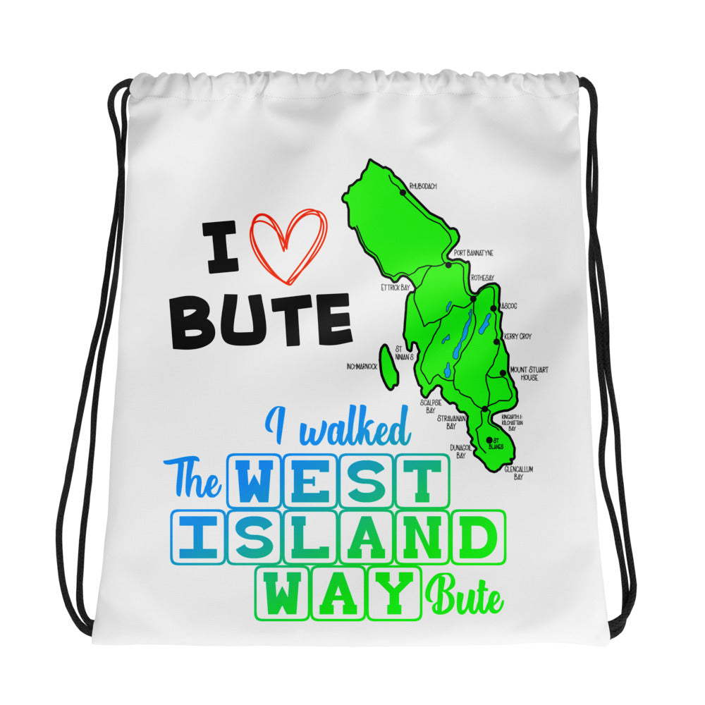 West Island Way Drawstring bag