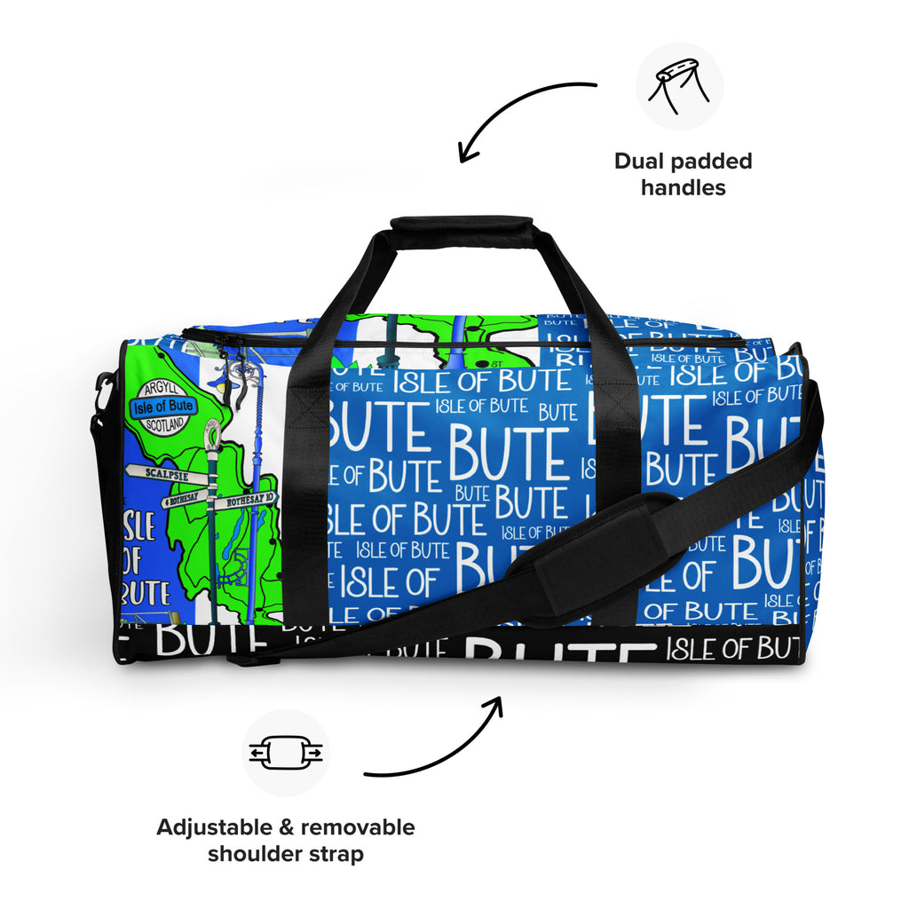 Isle of Bute Large Duffle/Gym bag - Free p&p Worldwide