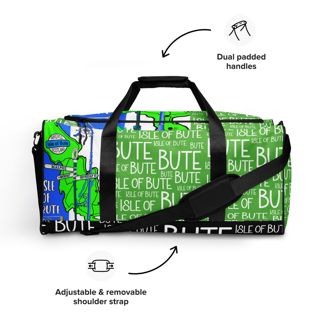 Isle of Bute Large Duffle/Gym bag - Free p&p Worldwide