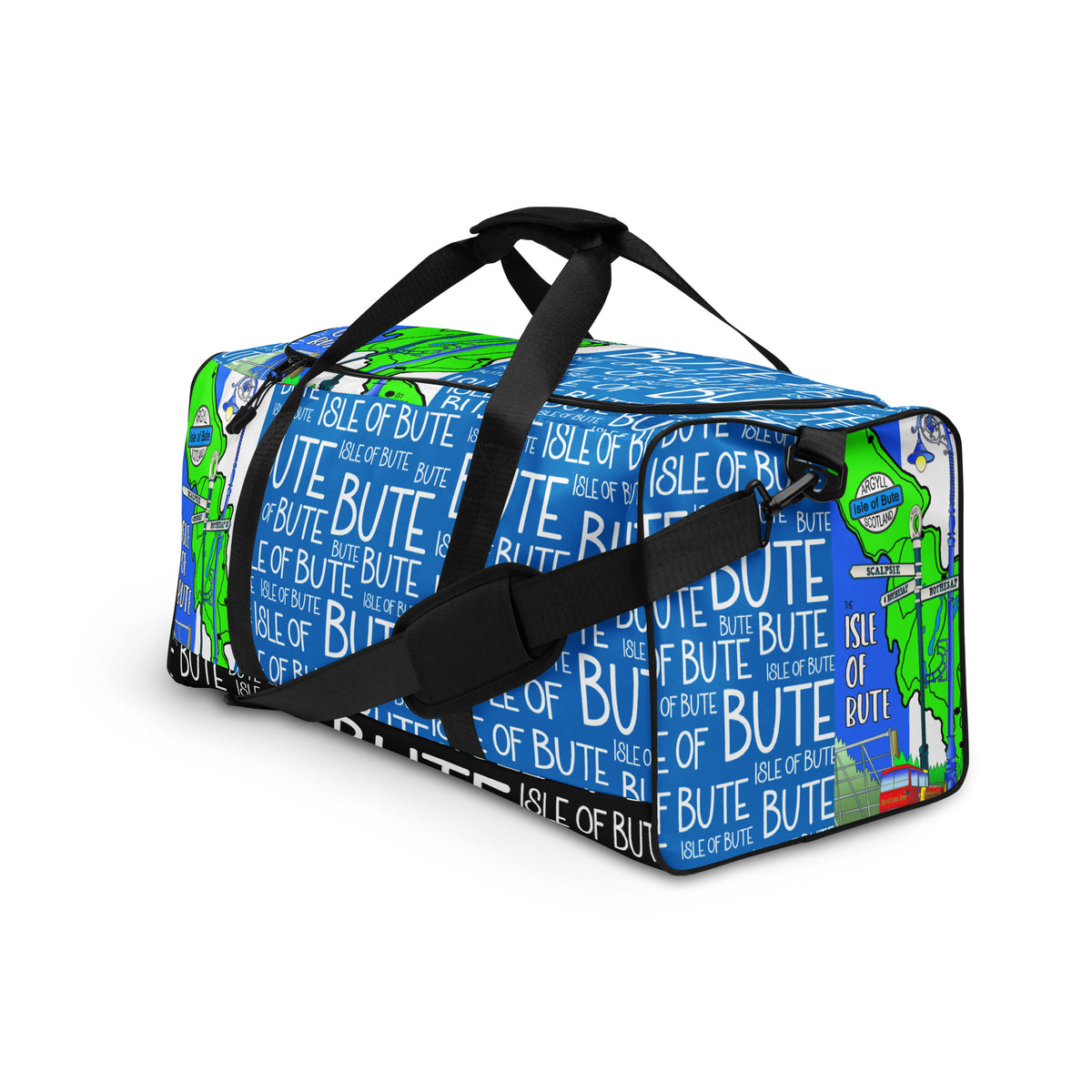 Isle of Bute Large Duffle/Gym bag - Free p&p Worldwide