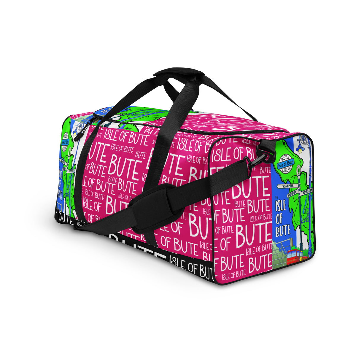 Isle of Bute Large Duffle/Gym bag - Free p&p Worldwide