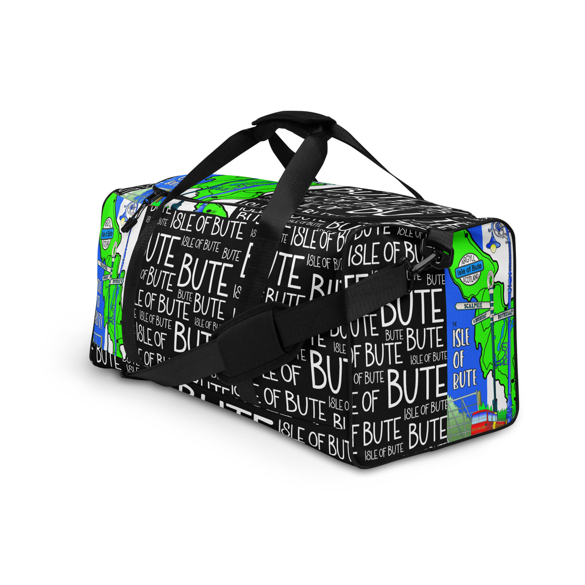 Isle of Bute Large Duffle/Gym bag - Free p&p Worldwide