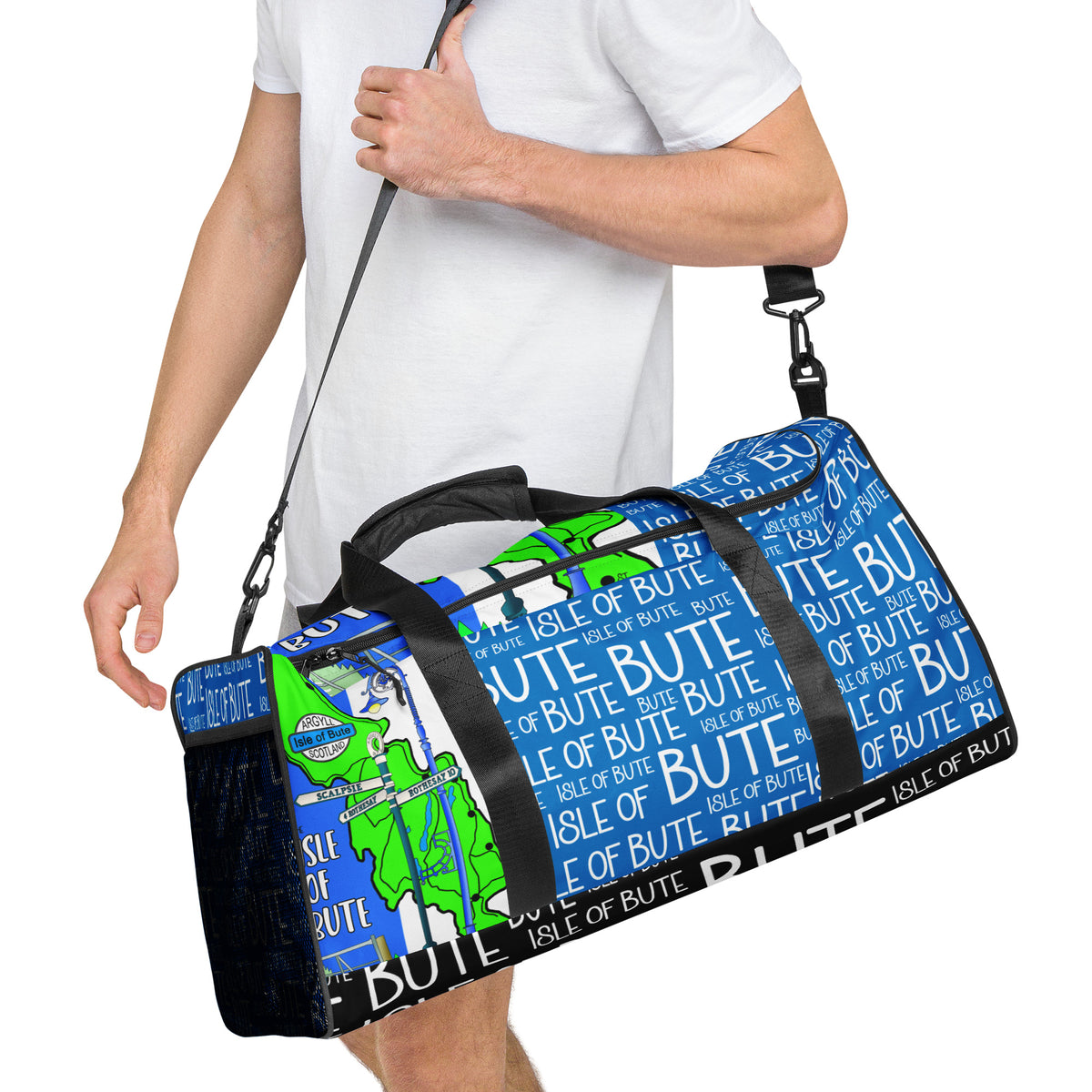 Isle of Bute Large Duffle/Gym bag - Free p&p Worldwide