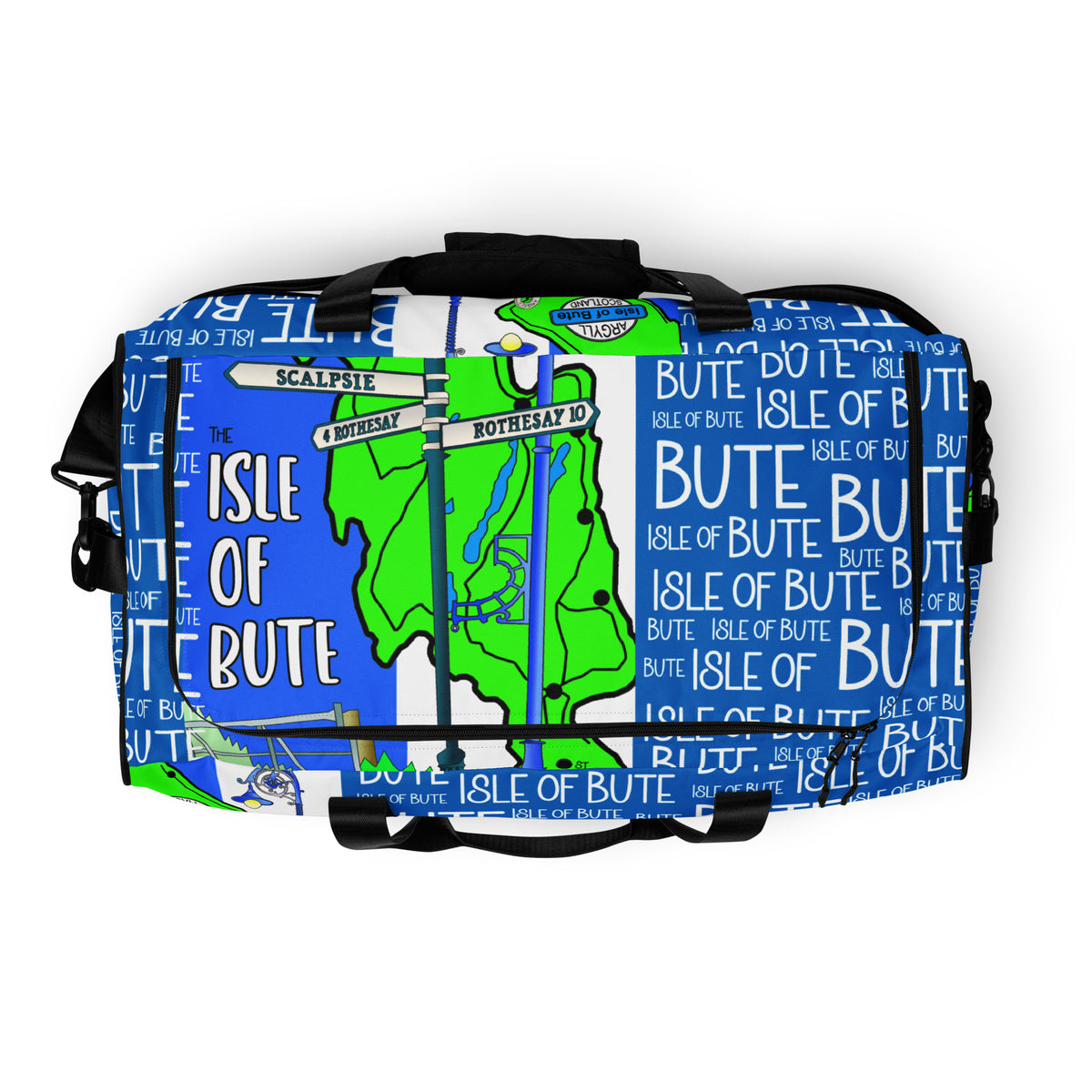 Isle of Bute Large Duffle/Gym bag - Free p&p Worldwide