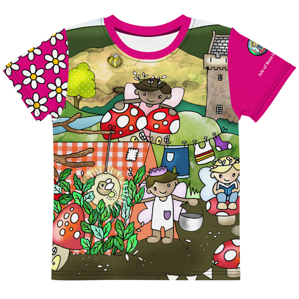 Bute Fairy Kids crew neck t- FREE p&p Worldwide