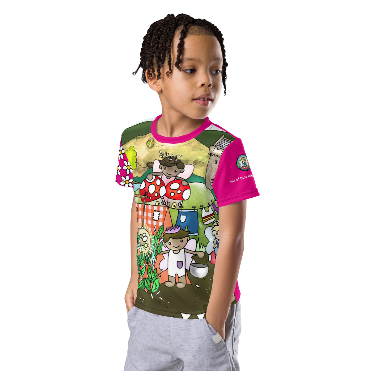 Bute Fairy Kids crew neck t- FREE p&p Worldwide