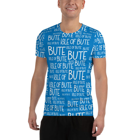 Isle of Bute Men's Athletic T-shirt